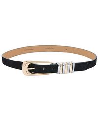 Ettika - Metal Core Suede Belt - Lyst