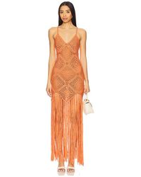 Line & Dot - Wandering Crochet Dress - Lyst