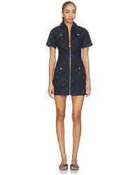 CASABLANCA - Monogram Denim Dress - Lyst