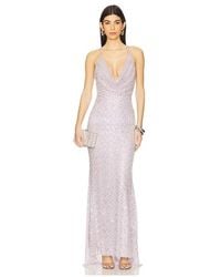 Michael Costello - X Revolve Amaranta Embellished Gown - Lyst