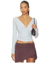 The Line By K - Umi Top En Color Bebe Azul Talla (También En M, S, Xl, Xs) - Lyst