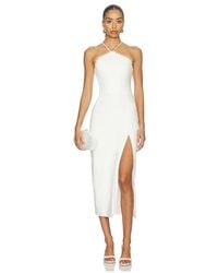 Amanda Uprichard - Abby Midi Dress - Lyst