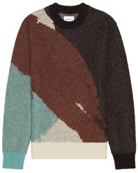 Norse Projects - Arild Alpaca Mohair Jacquard Sweater - Lyst