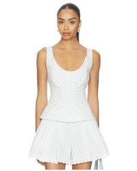 Caroline Constas - Brielle Sleeveless Top - Lyst