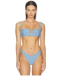 Devon Windsor - Chriselle Bikini Top - Lyst