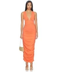 Susana Monaco - Square Wire Gathered Tank Dress - Lyst