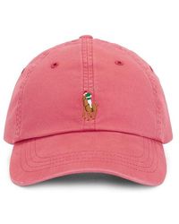 Polo Ralph Lauren - Stretch Twill Classic Sport Cap & Leather Strap - Lyst
