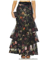 Cara Cara - Falda Maxi Priya En Color Negro Talla (También En 8) - Lyst