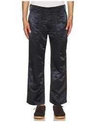 Beams Plus - Pantalón Con Trabillas Mil En Color Negro Talla (También En Xl) - Lyst