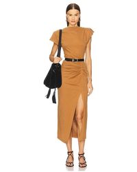 Isabel Marant - Vestido Nadela En Color Bronce Talla En - Lyst