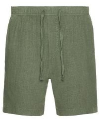 Faherty - Essential Linen Short 6.5 - Lyst