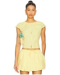 Amanda Uprichard - X Revolve Pinto Top - Lyst