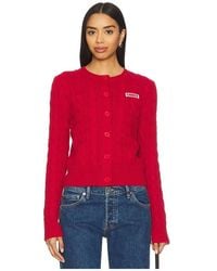Terez - X Revolve Chiefs Knit Cardigan - Lyst