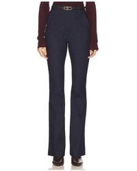 Veronica Beard - Pantalones Pierna Recta Gracie En Color Azul Talla (También En 00, 2, 4, 6, 8) - Lyst