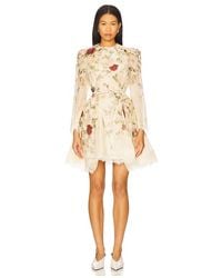 Zimmermann - Panelled Mini Dress - Lyst