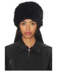Apparis - Margot Sable Pillbox Hat - Lyst