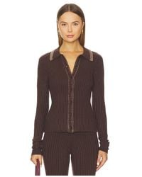 Lovers + Friends - Tila Rib Cardigan - Lyst