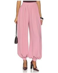 ROTATE BIRGER CHRISTENSEN - Balloon Pleated Pants - Lyst