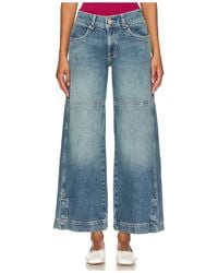 Free People - Lockere Hose Mit Weitem Bein We The Free Benji - Lyst