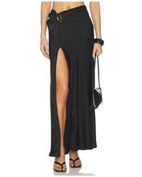 Bardot - Dylan Split Front Maxi Skirt - Lyst