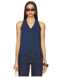 ALL THE WAYS - Rhae Open Back Vest - Lyst
