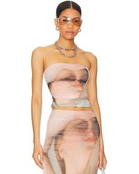 AFRM - Pasquina Strapless Top - Lyst