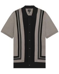 Good Man Brand - Essex Short Sleeve Stripe Knit Shirt - Lyst