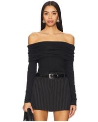 Rag & Bone - Top Manga Larga Luca En Color Negro Talla (También En Xs) - Lyst