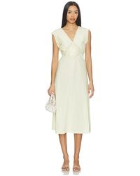 Free People City Cool Midi Slip Dress in Purple | Lyst