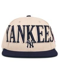 Mitchell & Ness - Mlb Yankees Across The Board Snapback Hat - Lyst