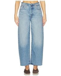 Pistola - Tate Crop High Rise Bowed Wide Leg Jeans - Lyst