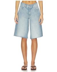 DL1961 - Abby Low Rise Relaxed Denim Short - Lyst