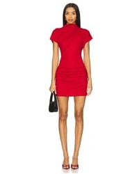 Line & Dot - X Revolve Archer Draped Mini Dress - Lyst