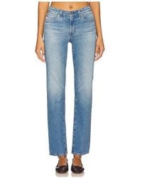 AG Jeans - Sandra Straight Jeans - Lyst