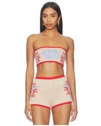 retroféte - Aralyn Knit Bandeau - Lyst