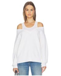Helmut Lang - Double Layer V Neck Top - Lyst