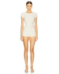 LOBA - Jane Mini Romper - Lyst