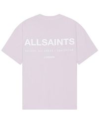 AllSaints - Camiseta access - Lyst