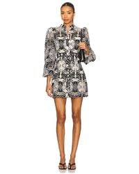 Elliatt - Jolie Long Sleeve Mini Dress - Lyst