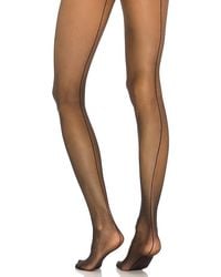 Wolford - Individual 10 Back Seam Tights - Lyst