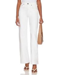 GRLFRND - Brooklyn High Rise Straight Jeans - Lyst
