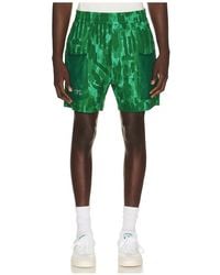 Malbon - X Golf & Bass Club Mesh Basket Pocket Short - Lyst