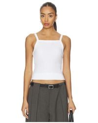Leset - Nando Square Neck Tank - Lyst