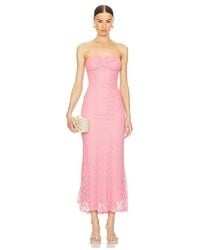 Bardot - Schulterfreies Midikleid Adoni - Lyst