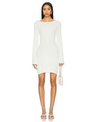 MINKPINK - Isla Boucle Knit Mini Dress - Lyst