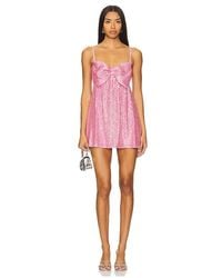 Show Me Your Mumu - Minivestido Best Bow En Color Rosado Talla (También En Xs, S, M, Xl) - Lyst