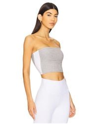 Beyond Yoga - Space Dye Strapless Stripe Top - Lyst