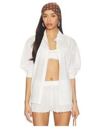LoveShackFancy - Montane Shirt - Lyst