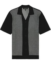 Rag & Bone - Harvey Knit Camp Shirt - Lyst