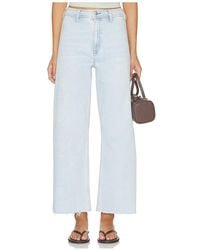 Pistola - Penny Crop High Rise Wide Leg Jeans - Lyst